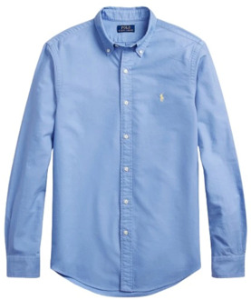 Ralph Lauren Slim Fit Oxford Overhemd Polo Ralph Lauren , Blue , Heren - 2XL