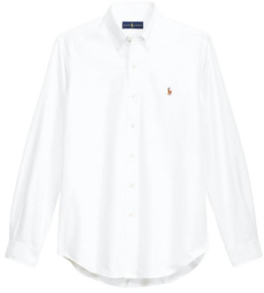 Ralph Lauren Slim Fit Oxford Overhemd Polo Ralph Lauren , White , Heren - 2Xl,Xl,L,M,S,Xs
