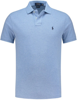 Ralph Lauren slim fit polo Blauw - 2XL