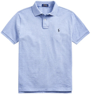 Ralph Lauren slim fit polo Blauw