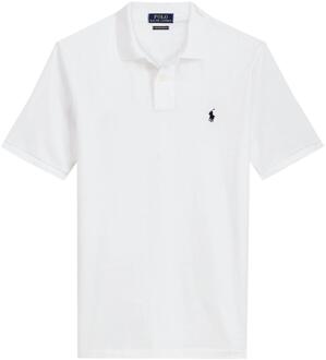 Ralph Lauren Slim fit polo met logoborduring Wit