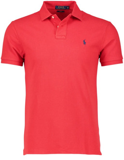 Ralph Lauren slim fit polo Rood - M