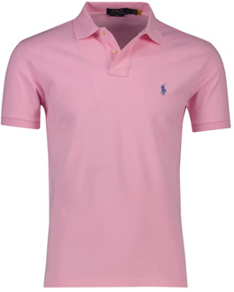 Ralph Lauren slim fit polo roze - XL