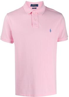 Ralph Lauren slim fit polo roze - XL