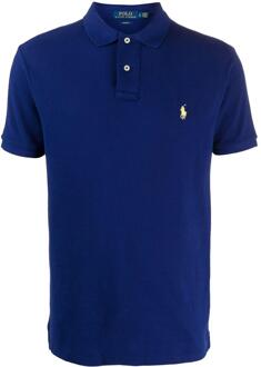 Ralph Lauren Slim fit polo shirt Blauw - Xl,l,m,s