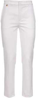 Ralph Lauren Slim-fit Trousers Ralph Lauren , White , Dames - S,2Xs