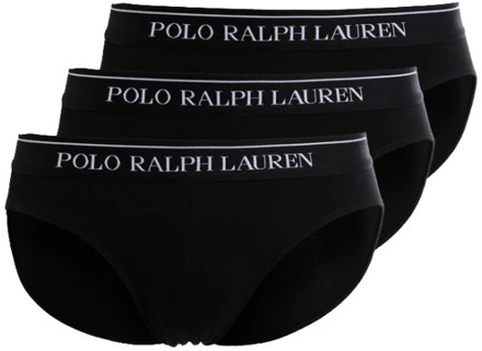 Ralph Lauren Slip van katoen in 3-pack Zwart