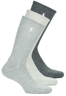 Ralph Lauren Sokken Polo Ralph Lauren COULEUR PACK DE GRISE" Grijs - One size