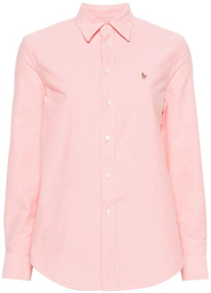 Ralph Lauren Stijlvol Overhemd Polo Ralph Lauren , Pink , Dames - L,M,S,Xs