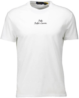 Ralph Lauren Stijlvol wit Polo T-shirt Ralph Lauren , White , Heren - Xl,L,M,S