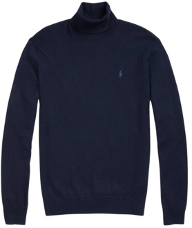 Ralph Lauren Stijlvolle Coltrui voor Mannen en Vrouwen Ralph Lauren , Blue , Heren - L,M