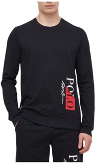 Ralph Lauren Stijlvolle Sweatshirt voor Mannen Polo Ralph Lauren , Black , Heren - 2Xl,Xl,L,M,Xs