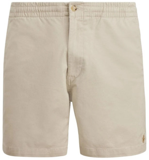 Ralph Lauren Straight fit korte broek met logoborduring Beige - XXL