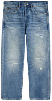 Ralph Lauren Straight Jeans Ralph Lauren , Blue , Heren - W36,W33,W32