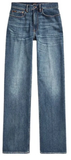 Ralph Lauren Straight Telesto Wash Jeans Ralph Lauren , Blue , Dames - W25,W26,W28