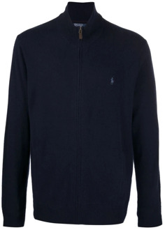 Ralph Lauren Sweater met rits Polo Ralph Lauren , Blue , Heren - Xl,M,S