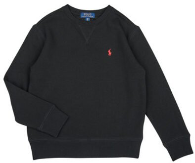 Ralph Lauren Sweater Polo Ralph Lauren LONG SLEEVE CREWNECK SWEATSHIRT" Zwart - 8 Jahre,10 / 12 Jahre