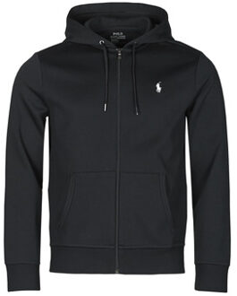 Ralph Lauren Sweater Polo Ralph Lauren SWEATSHIRT A CAPUCHE ZIPPE EN JOGGING DOUBLE KNIT TECH LOGO PONY" Zwart - XXL, S, M, L, XL, XS