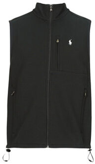 Ralph Lauren Sweater Polo Ralph Lauren SWEATSHIRT ZIPPE SANS MANCHES EN DOUBLE KNIT TECH" Zwart - M, XS