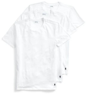 Ralph Lauren T-shirt Korte Mouw Polo Ralph Lauren CREW NECK X3" Multicolour - XXL, S, M, L, XL