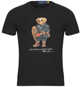 Ralph Lauren T-shirt Korte Mouw Polo Ralph Lauren T-SHIRT AJUSTE EN COTON POLO BEAR" Zwart - S, M, XL
