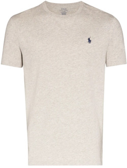 Ralph Lauren T-shirt met logo grijs - XXL