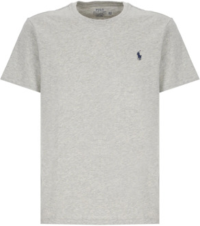 Ralph Lauren T-shirt met logo grijs - XXL