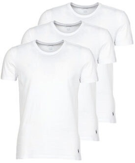 Ralph Lauren T-shirt met logo in 3-pack Gebroken wit - XL