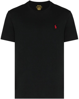 Ralph Lauren T-shirt met logo zwart - XXL