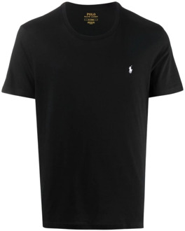 Ralph Lauren T-shirt met logo Zwart