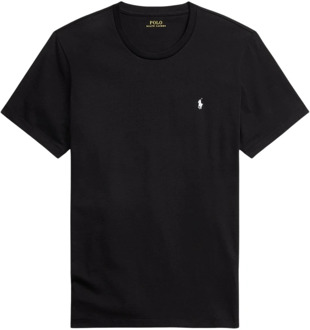 Ralph Lauren T-shirt met logo Zwart