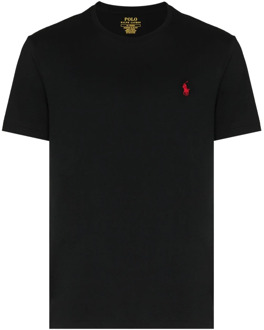 Ralph Lauren T-shirt met logo zwart