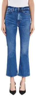 Ralph Lauren Trendy Cropped Jeans Polo Ralph Lauren , Blue , Dames - W25,W27,W29,W30,W31,W28