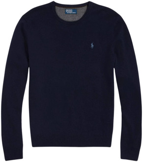 Ralph Lauren Trui met Ronde Hals Hunter Navy - XXL - Heren