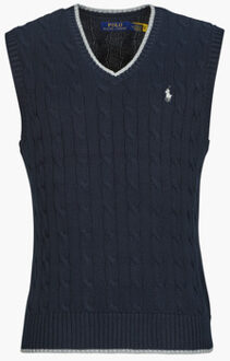 Ralph Lauren Trui Polo Ralph Lauren PULL SANS MANCHE MAILLE TORSADEE" Marine - S, M