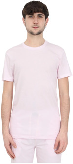 Ralph Lauren Unisex Roze Logo T-Shirt Ralph Lauren , Pink , Heren - Xl,L,M,S