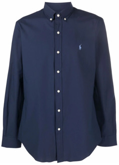 Ralph Lauren Upgrade je casual garderobe met dit sportshirt Polo Ralph Lauren , Blue , Heren - 2XL