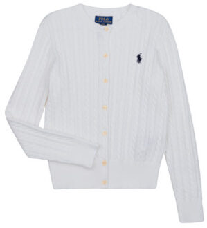 Ralph Lauren Vest Polo Ralph Lauren MINI CABLE-TOPS-SWEATER" Wit - 8 Jahre,10 / 12 Jahre,14 / 16 Jahre