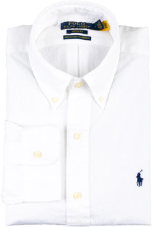 Ralph Lauren Witte Casual Overhemden Ralph Lauren , White , Heren - 2Xl,Xl,L,S
