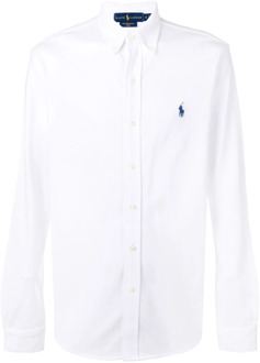 Ralph Lauren Witte Mesh Polo Shirt Polo Ralph Lauren , White , Heren - 2XL