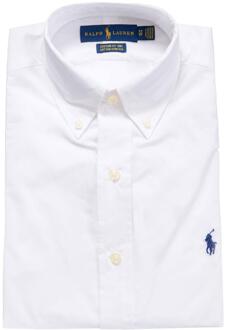 Ralph Lauren Witte Polo Shirt met Basic Logo Ralph Lauren , White , Heren - 2Xl,Xl,L,M,S