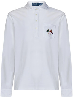 Ralph Lauren Witte T-shirts & Polo's voor mannen Ralph Lauren , White , Heren - Xl,L,M,S