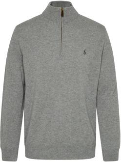 Ralph Lauren Zip-Up Sweater - Xxl, Fawn Grey Heather Ralph Lauren , Gray , Heren - 2Xl,Xl,L,M,S