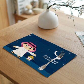 Ramadan Festival Decoraties Restaurant Hotel Creatieve Huishoudelijke Tafel Mat Individuales De Mesa Keuken Accessoires Set De Tafel