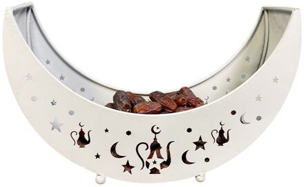 Ramadan Festival Lade Moslim Moon Star Tranditional Dienblad Dessertbord Keuken Items Dienbladen Decoratieve Luxe Lade