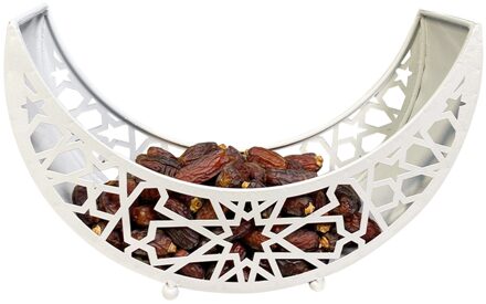Ramadan Festival Lade Moslim Moon Star Tranditional Dienblad Dessertbord Keuken Items Dienbladen Decoratieve Luxe Lade