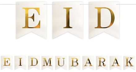 Ramadan Photo Booth Banners Ramadan Gors Guirlande Vlaggen Eid Mubarak Banner Party Decoraties wit card