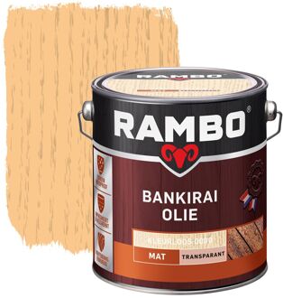 Rambo Bankirai Olie Transparant 0000 Kleurloos 2,5l