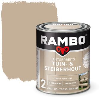 Rambo Buitenbeits Pantser - Poeder Beige - Zijdeglans - 750ml