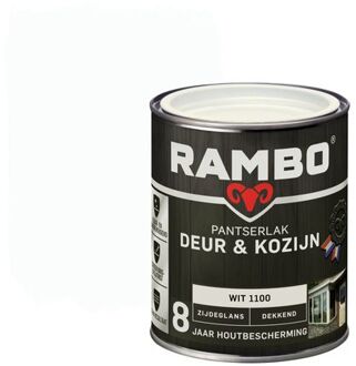 Rambo Deur & Kozijn pantser lak zijdeglans dekkend wit 1100 750 ml
